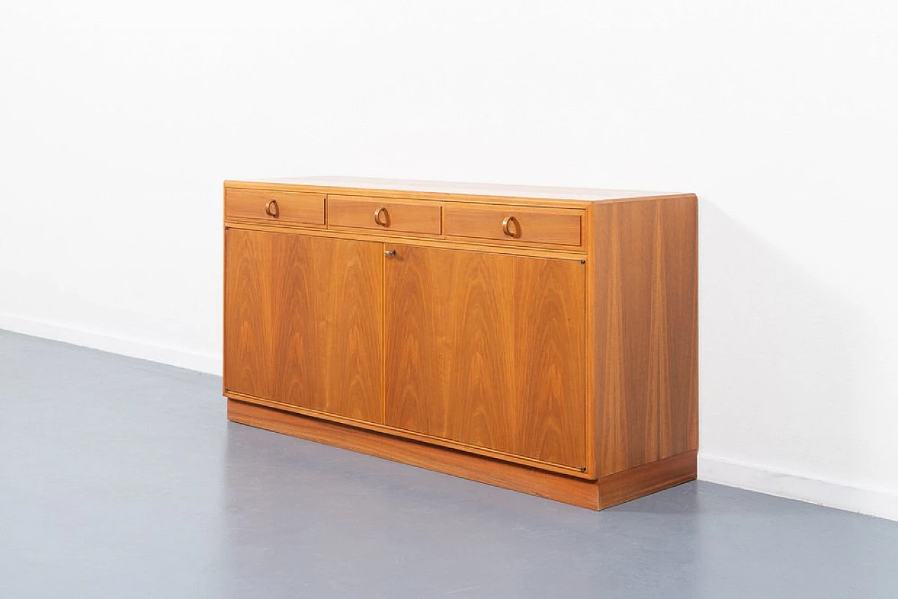 Credenza impiallacciata di Bertile Fidhageon per Bodafors, Svezia, anni '70 1