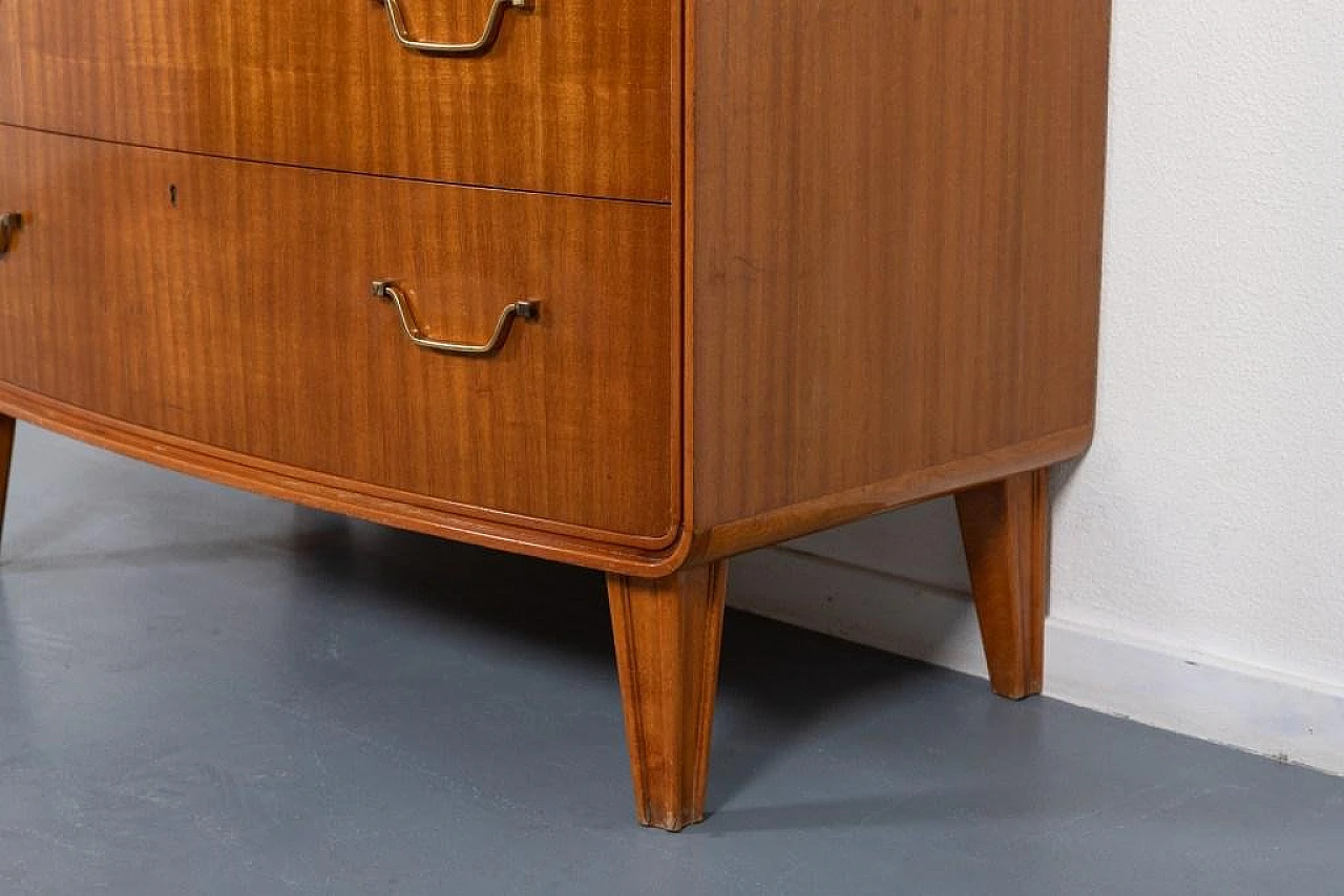 Wooden chest of drawers by Axel Larsson for Bodafors, 1960s 7