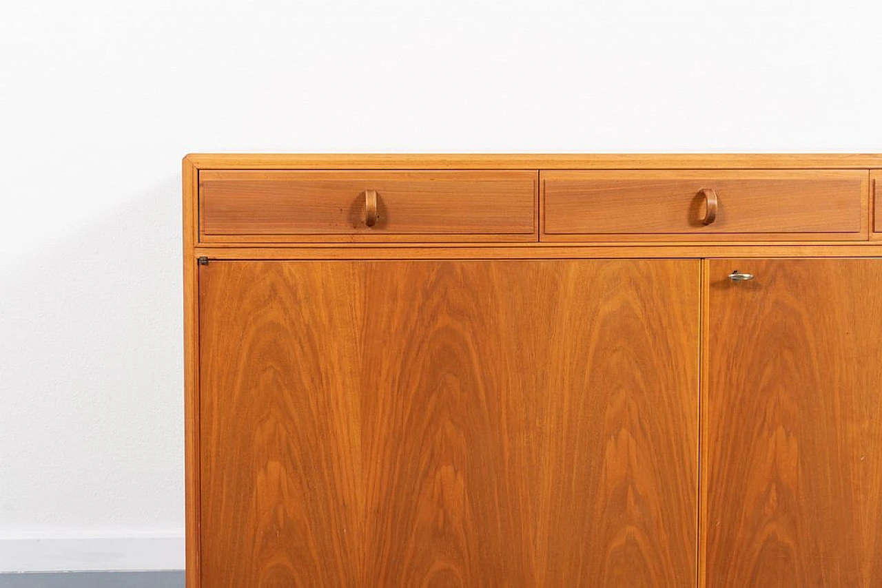 Credenza impiallacciata di Bertile Fidhageon per Bodafors, Svezia, anni '70 5