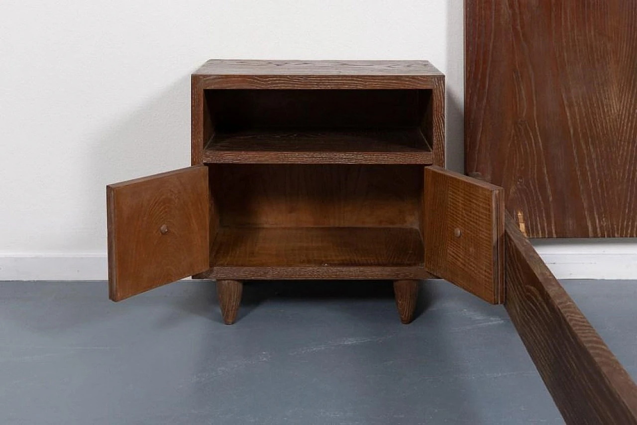 Wooden single bed by Paolo Buffa, 1950s 4