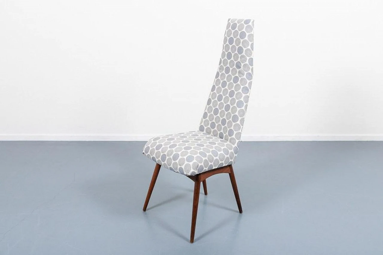 Danish Modern Architectural Chair, 1960s 8