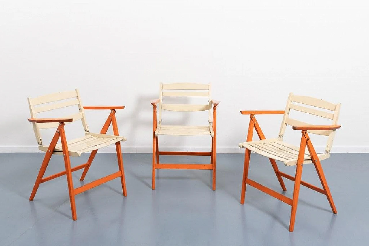 3 Armchairs by Gio Ponti for Fratelli Reguitti, 1960s 1