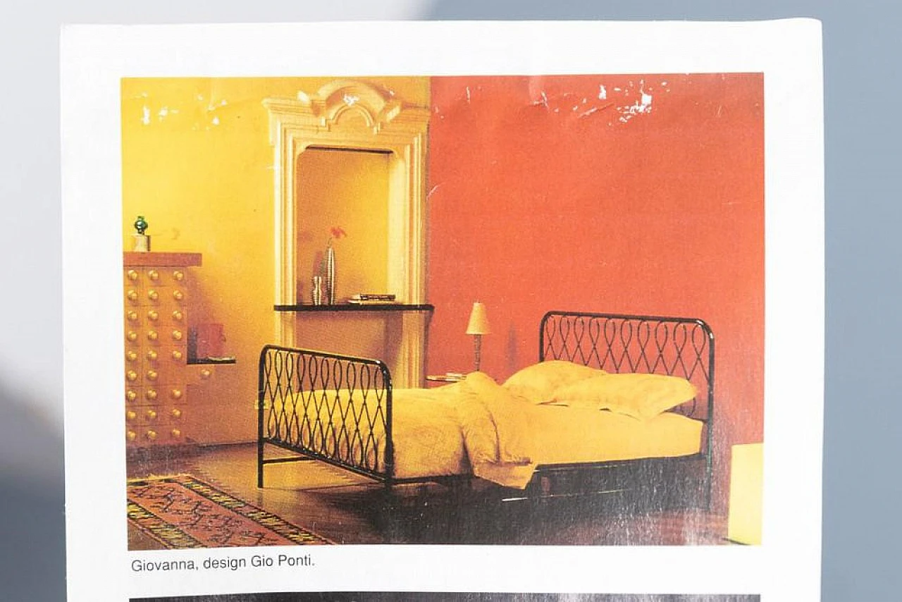 Giovanna double bed by Gio Ponti, 1960s 9