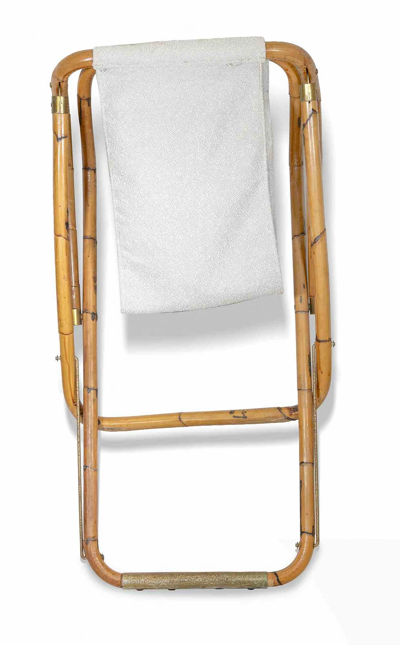 Folding bambu deckchair 1960s-1970s 2