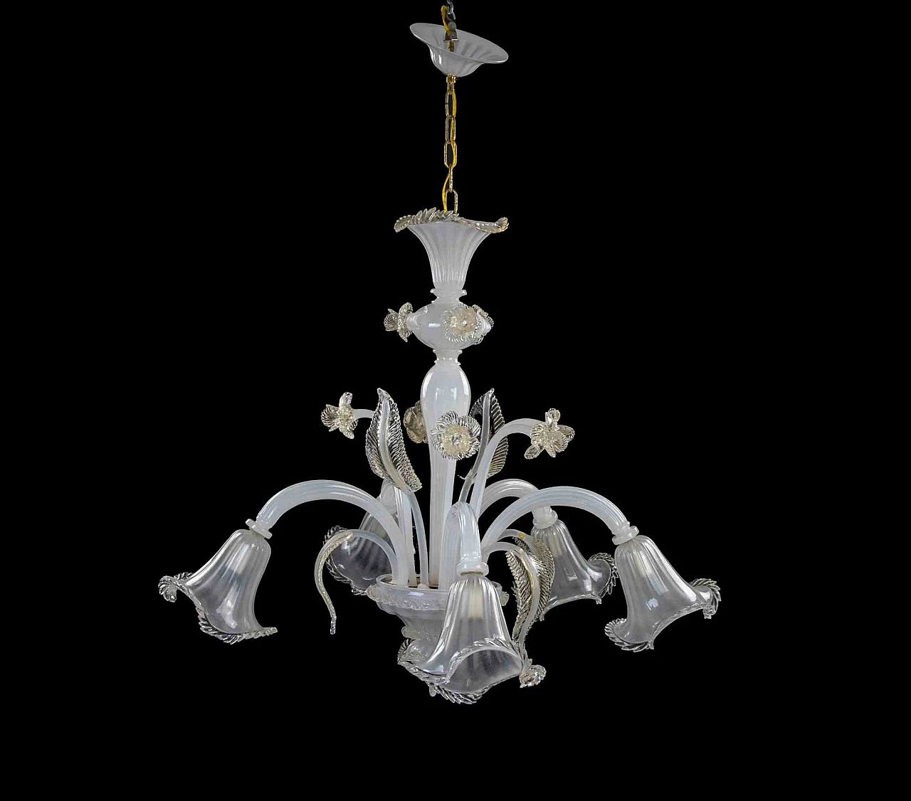 Murano Glass Chandelier 2000s 1