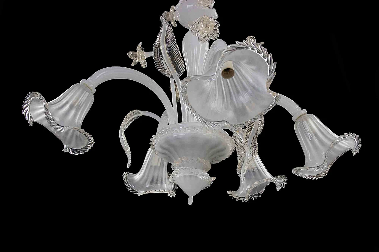 Murano Glass Chandelier 2000s 3