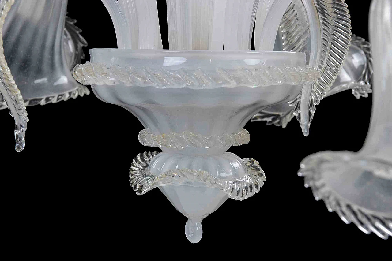 Murano Glass Chandelier 2000s 5