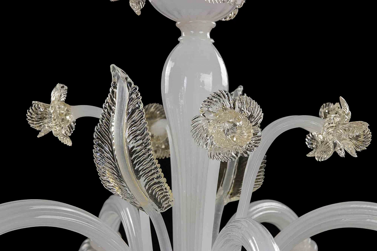 Murano Glass Chandelier 2000s 7