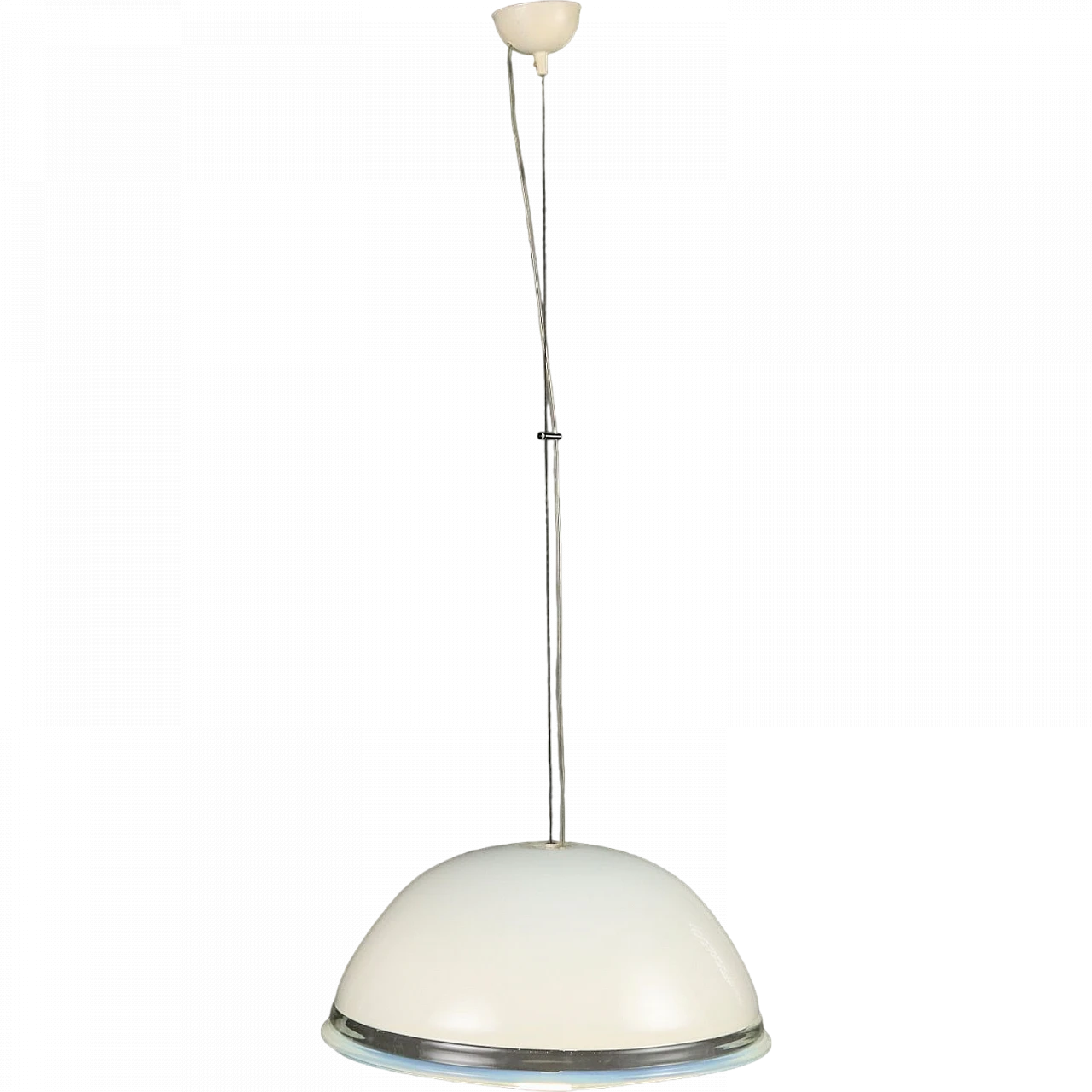 Lampadario in vetro di Murano di Leucos, anni '80 9