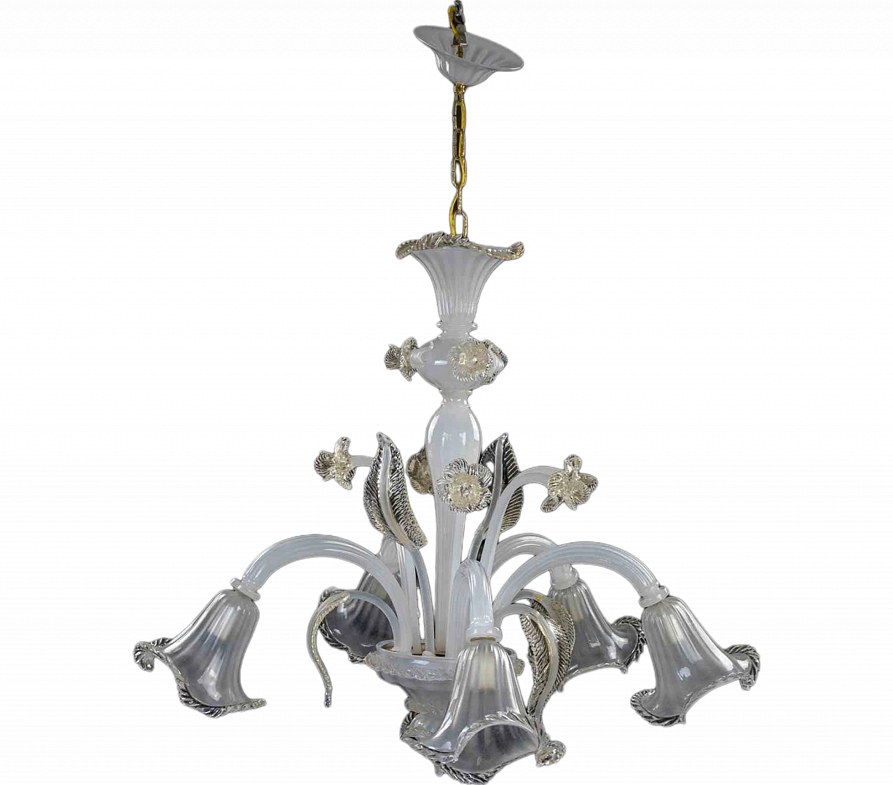 Murano Glass Chandelier 2000s 9