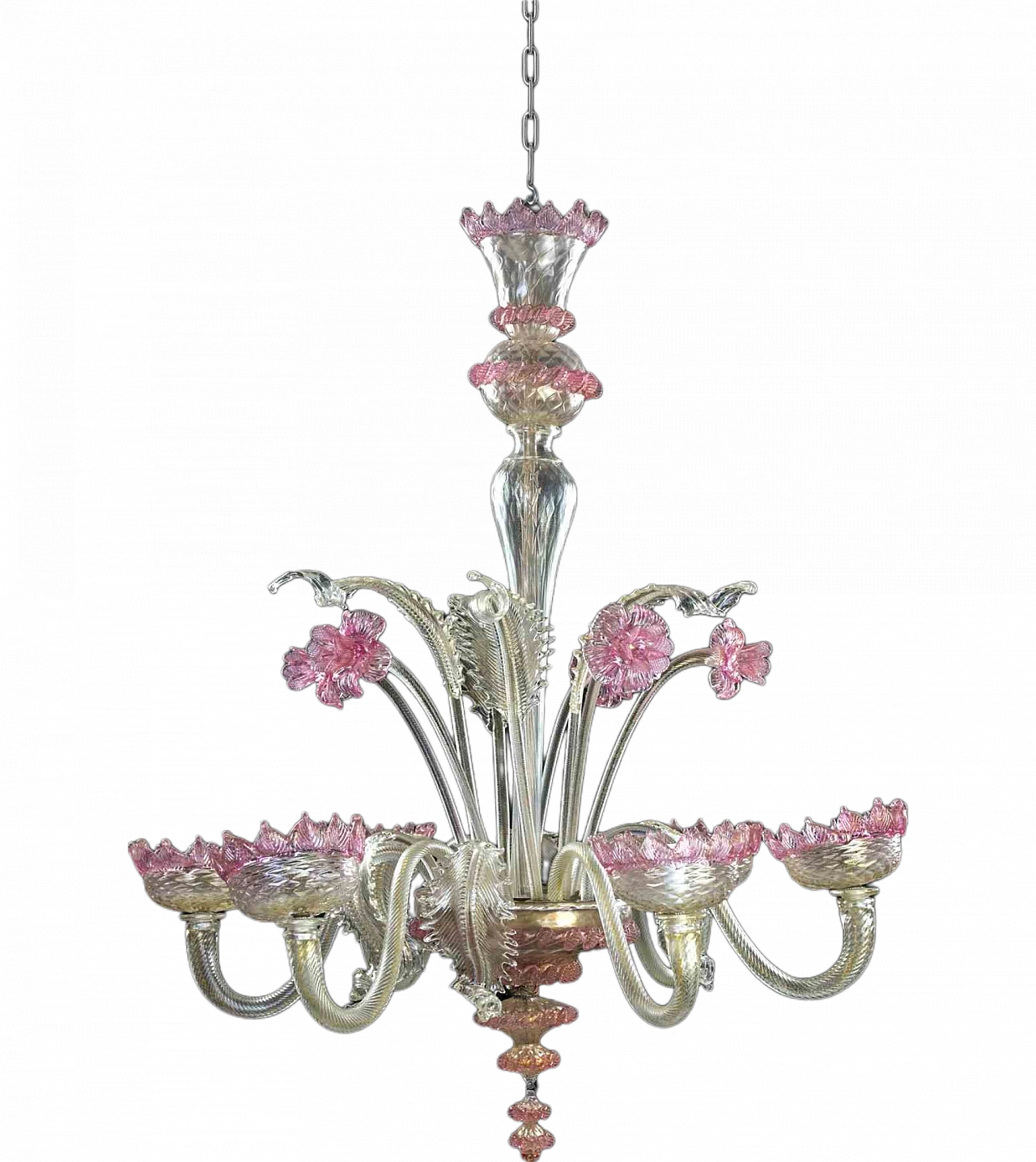 Vintage Murano Glass Chandelier, 2000s 11