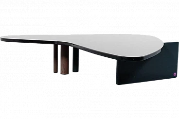 Lacquered coffee table by Maurizio Salvato for Saporiti, 1980s