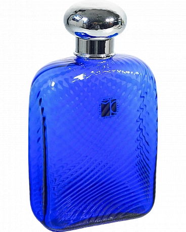 Blown Murano glass bottle by Carlo Moretti, 1970s