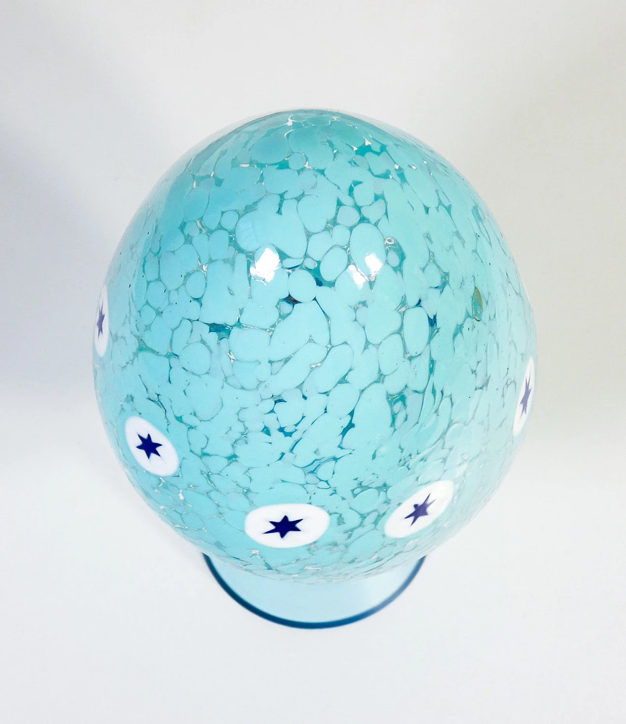 Blown glass egg sculpture by Carlo Moretti, 1970s 6