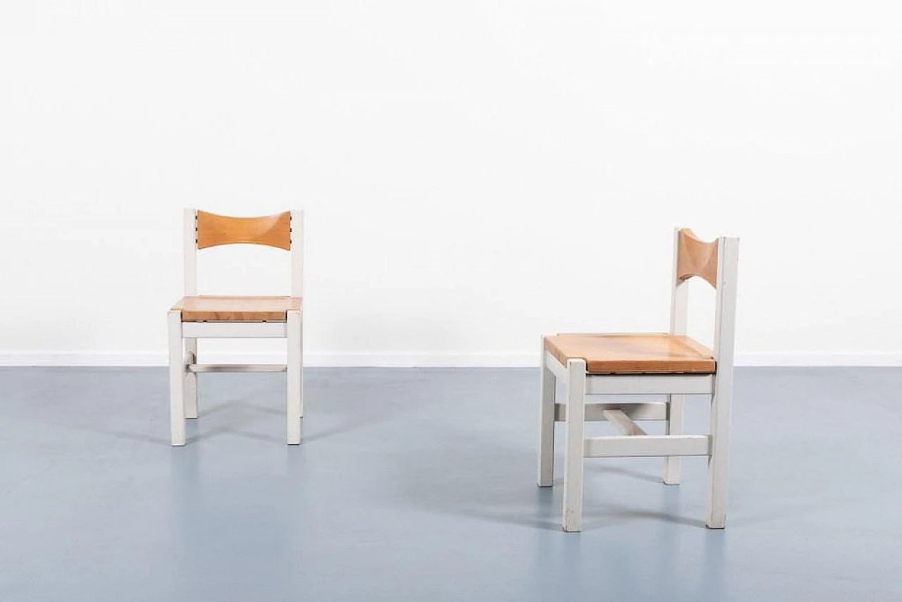 4 Hongisto Chairs by Laukaa Wood for Ilmari Tapiovaara, 1960s 4