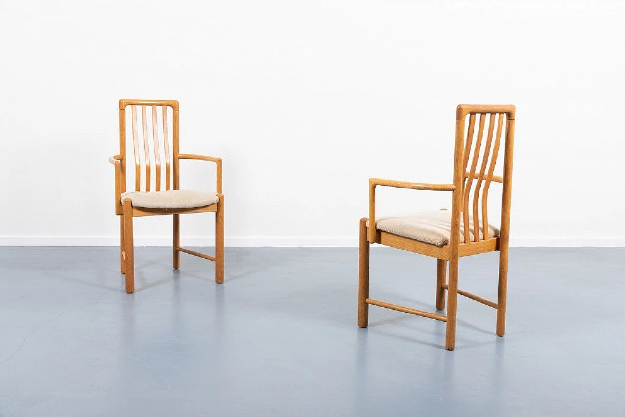 4 Dining chairs by Hans J. Frydendal for Boltinge Stolfabrik, 1970s 5