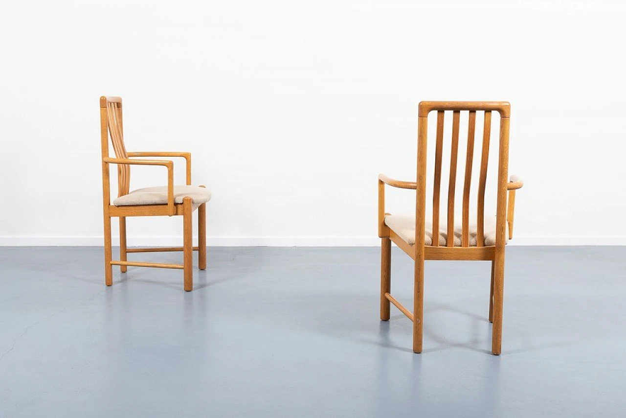 4 Dining chairs by Hans J. Frydendal for Boltinge Stolfabrik, 1970s 6