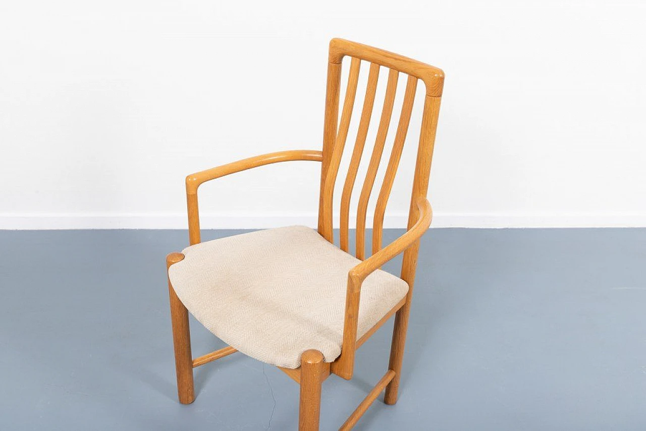 4 Dining chairs by Hans J. Frydendal for Boltinge Stolfabrik, 1970s 7