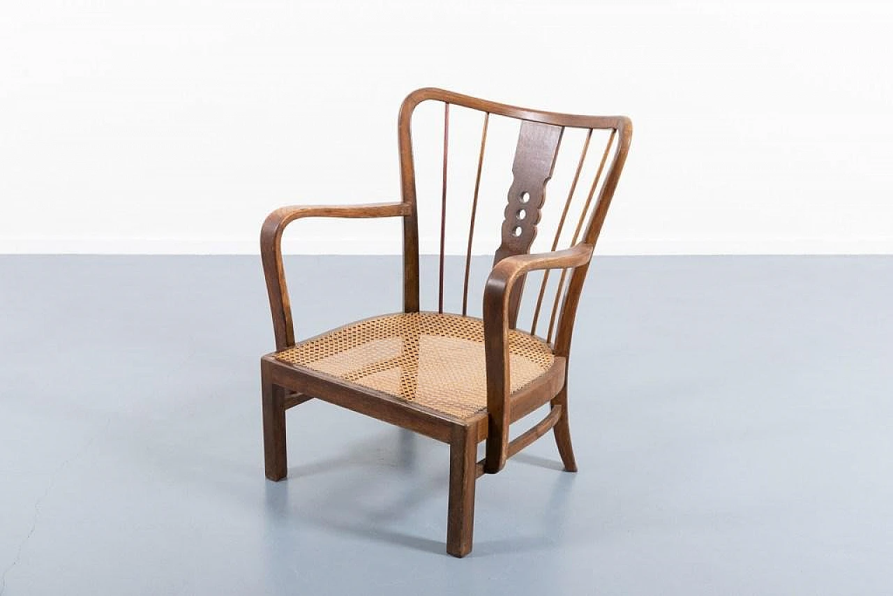 Armchair from Fritz Hansen, 1940s 2