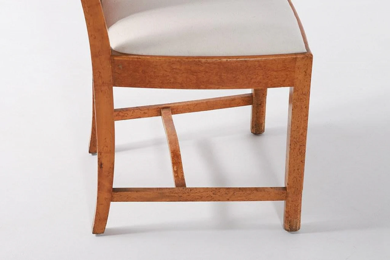 Pair of wooden chairs by Nordiska Kompaniet, 1930s 6