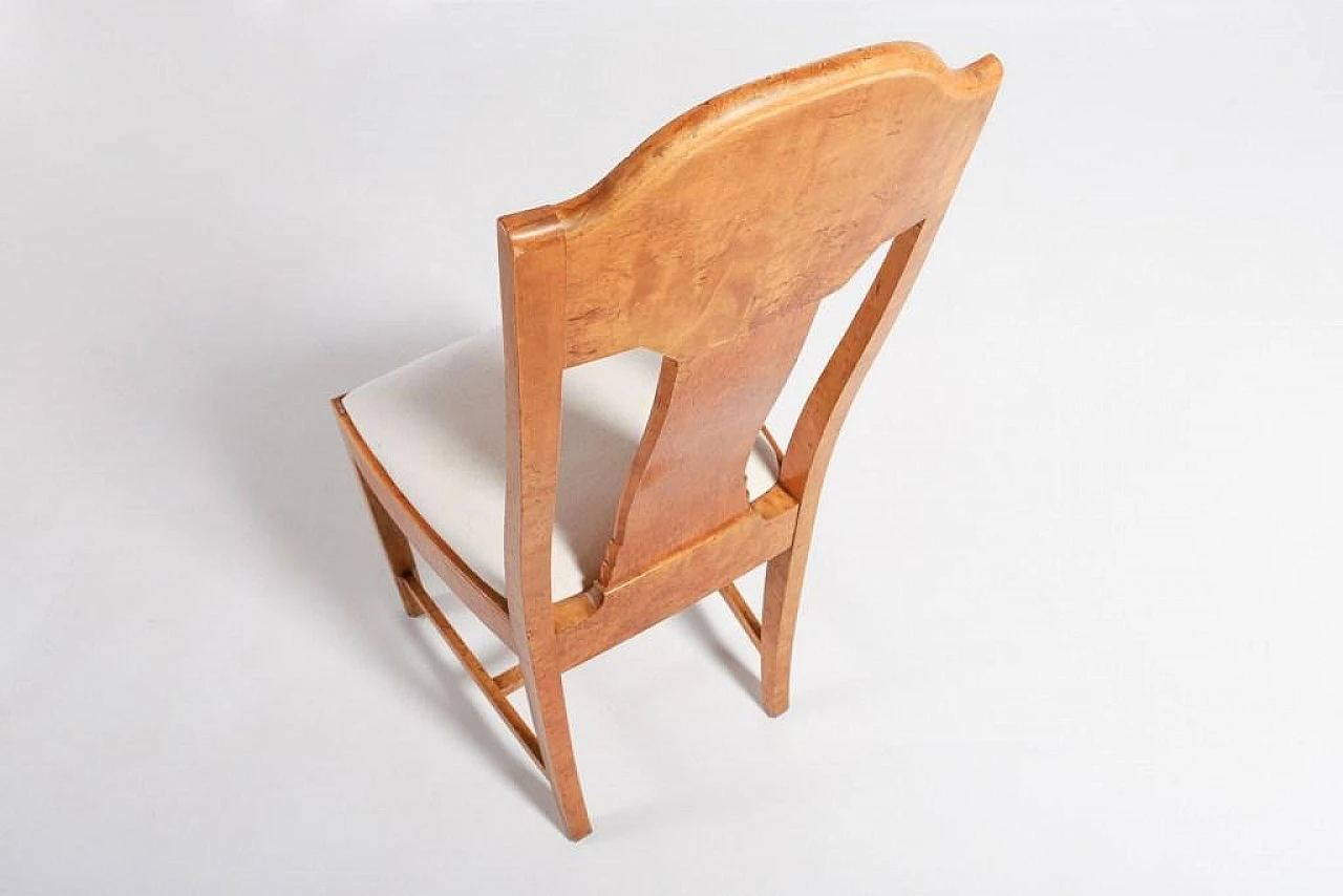 Pair of wooden chairs by Nordiska Kompaniet, 1930s 7