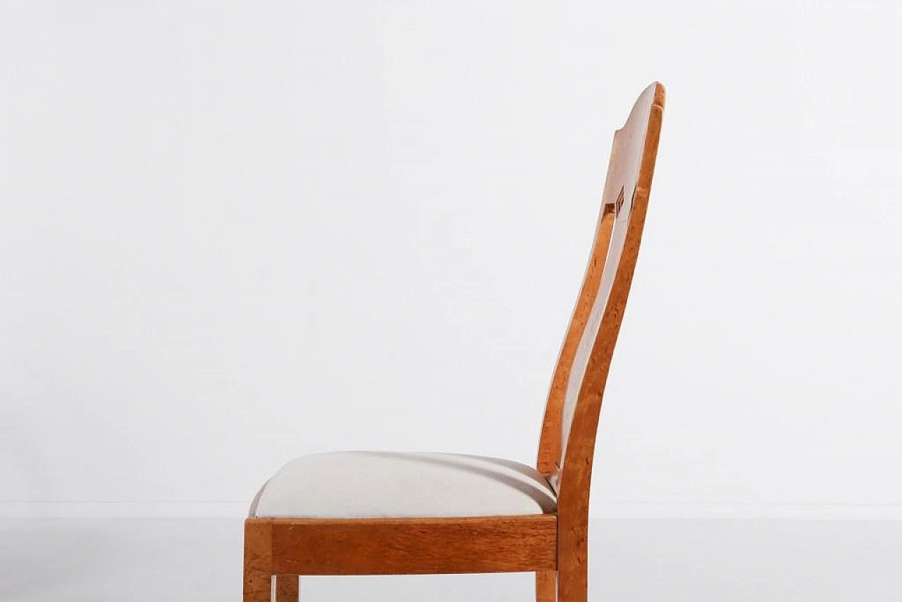 Pair of wooden chairs by Nordiska Kompaniet, 1930s 11