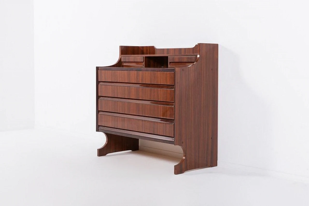 Mid-Century Architectural Italian Chest of Drawers, 1960s 1