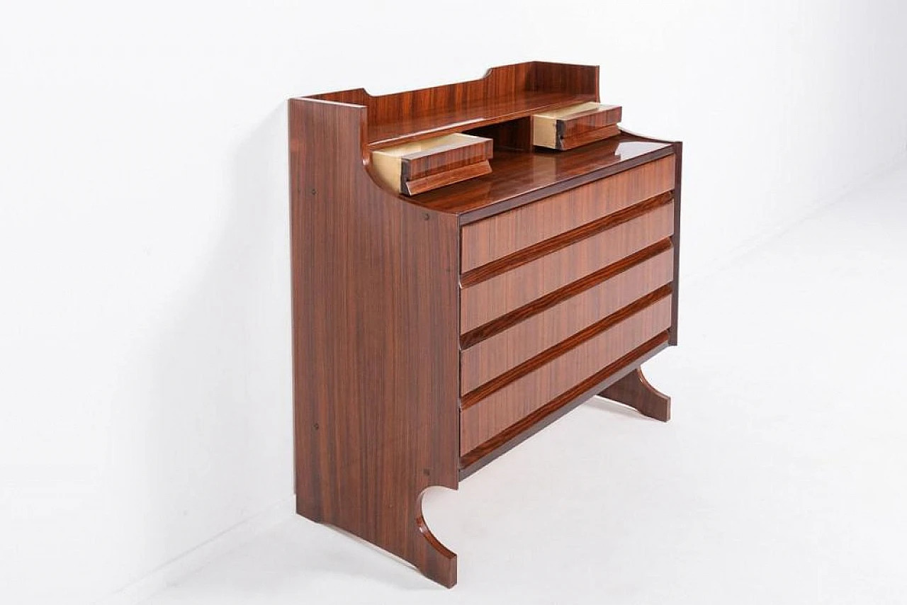 Mid-Century Architectural Italian Chest of Drawers, 1960s 3