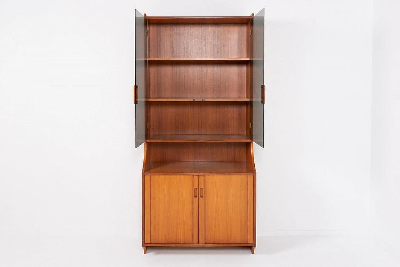 Italian Modern Walnut Cabinet, 1960s 3