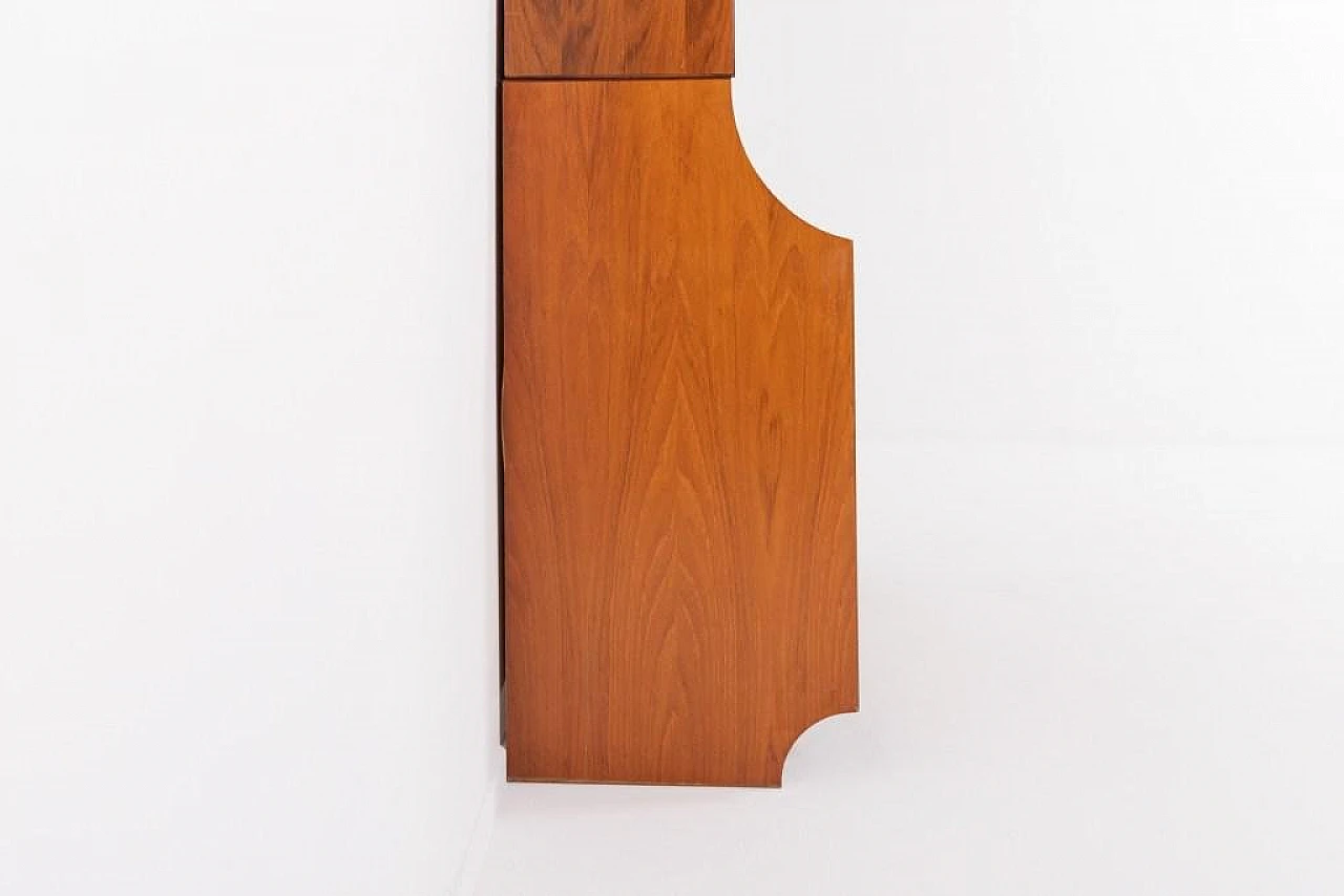 Italian Modern Walnut Cabinet, 1960s 4