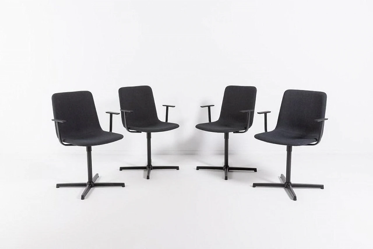 4 Pato chairs by Hee Welling & Gudmundur Ludvik, late 20th century 1