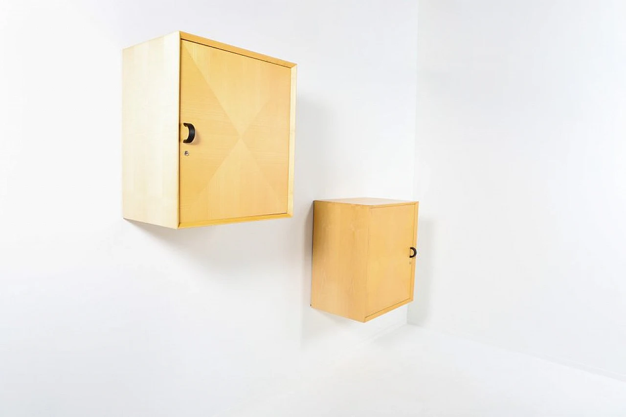 Pair of cabinets by R. Thygesen & J. Sorensen for Botium, 1990s 2