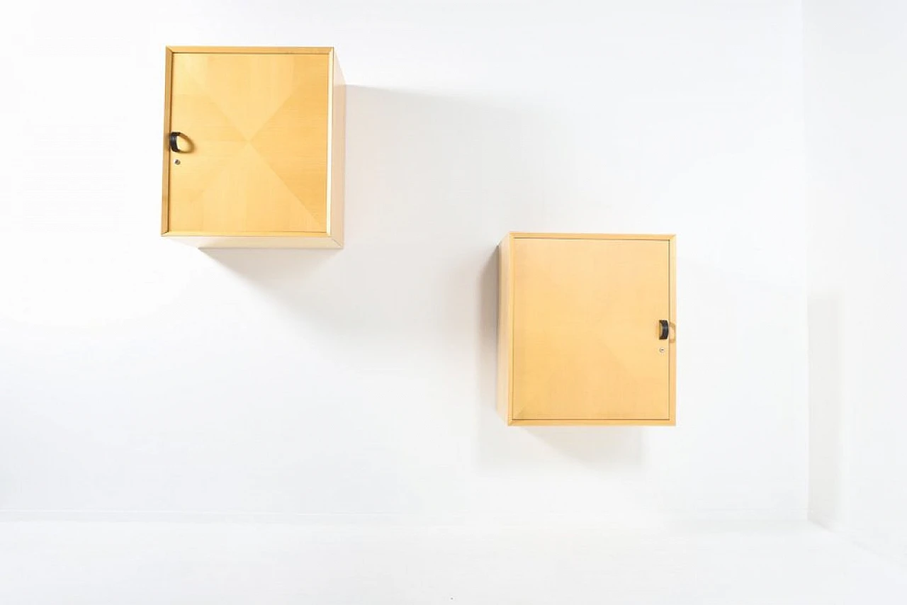 Pair of cabinets by R. Thygesen & J. Sorensen for Botium, 1990s 3