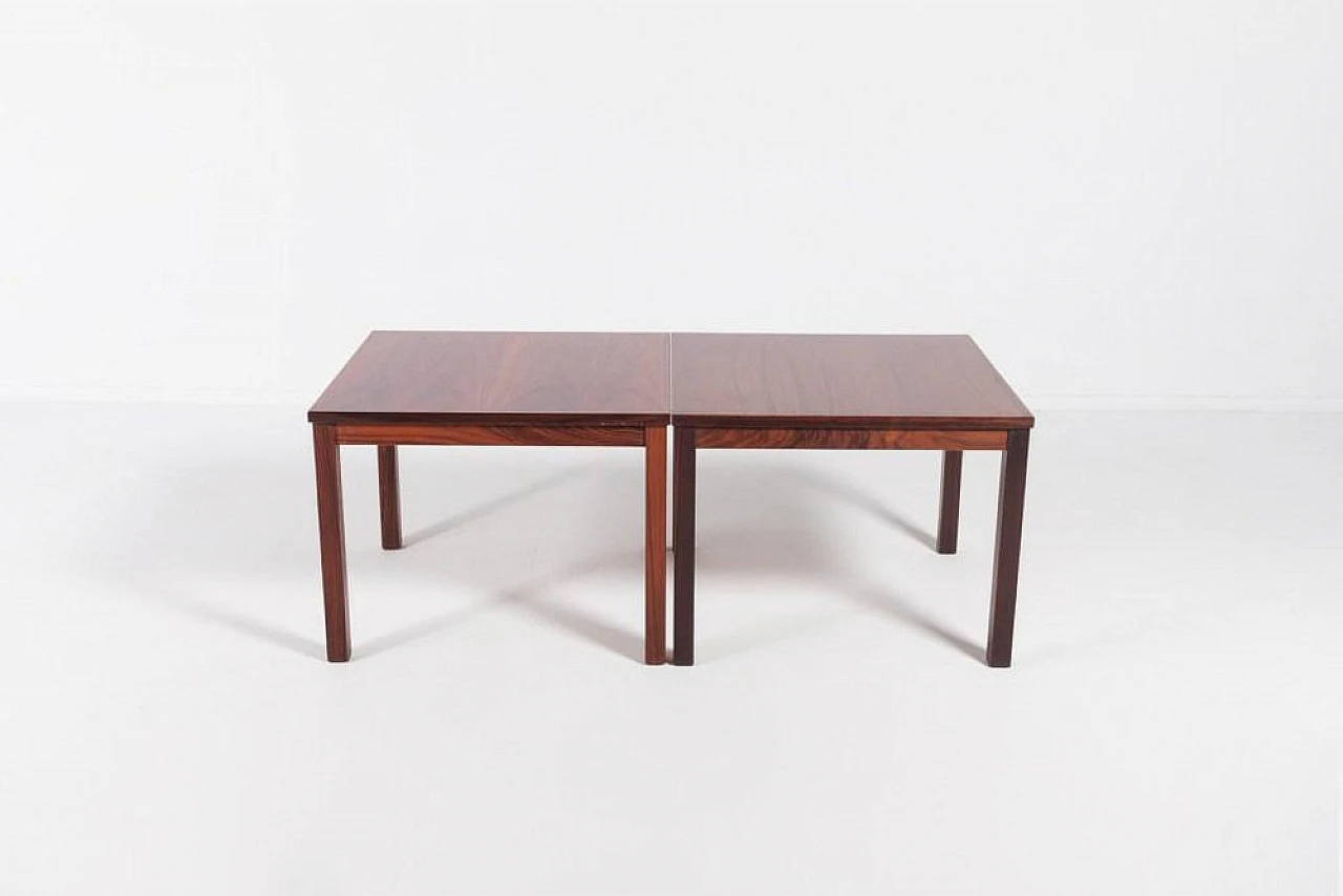 Danish Side Tables in Rosewood from Gangso Mobler, 1970s, Set of 2 4