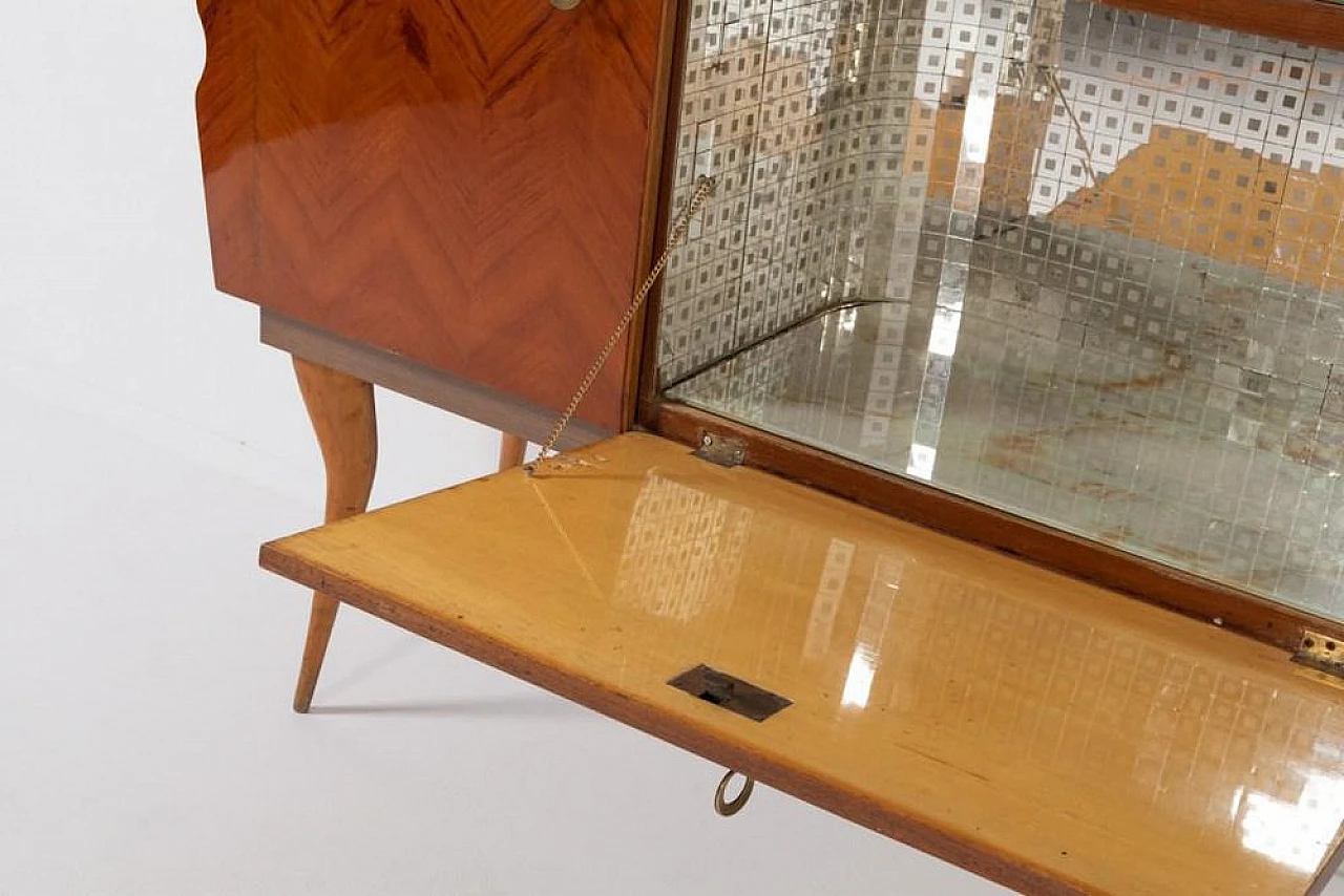 Credenza con specchio di Vittorio Dassi, anni '50 11