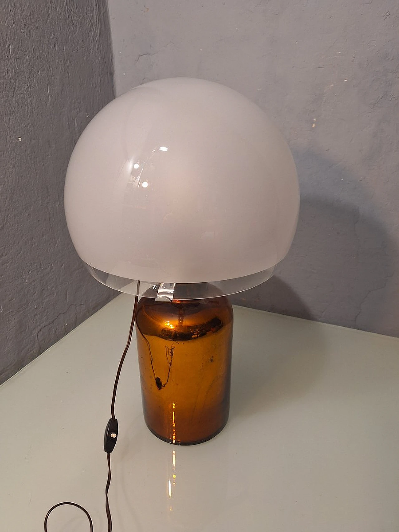 Lampada da tavolo Porcino di L. Caccia Dominioni per Azucena, anni '40 7