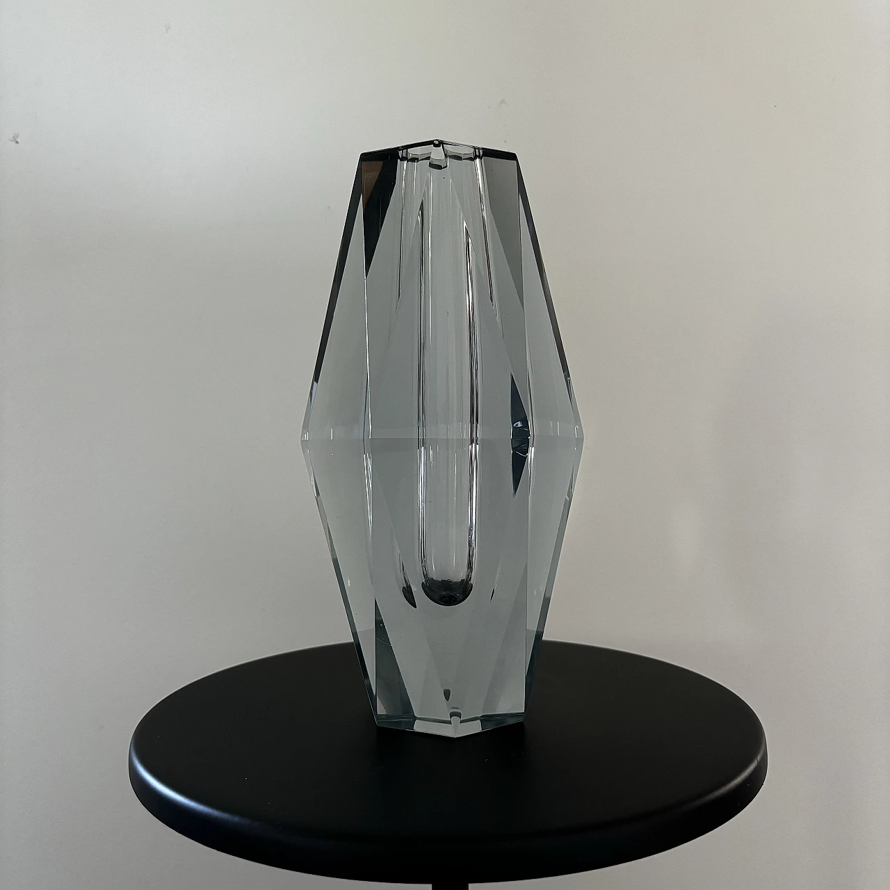 Diamant crystal vase by Asta Strömberg for Strömbergshyttan, 1960s 2