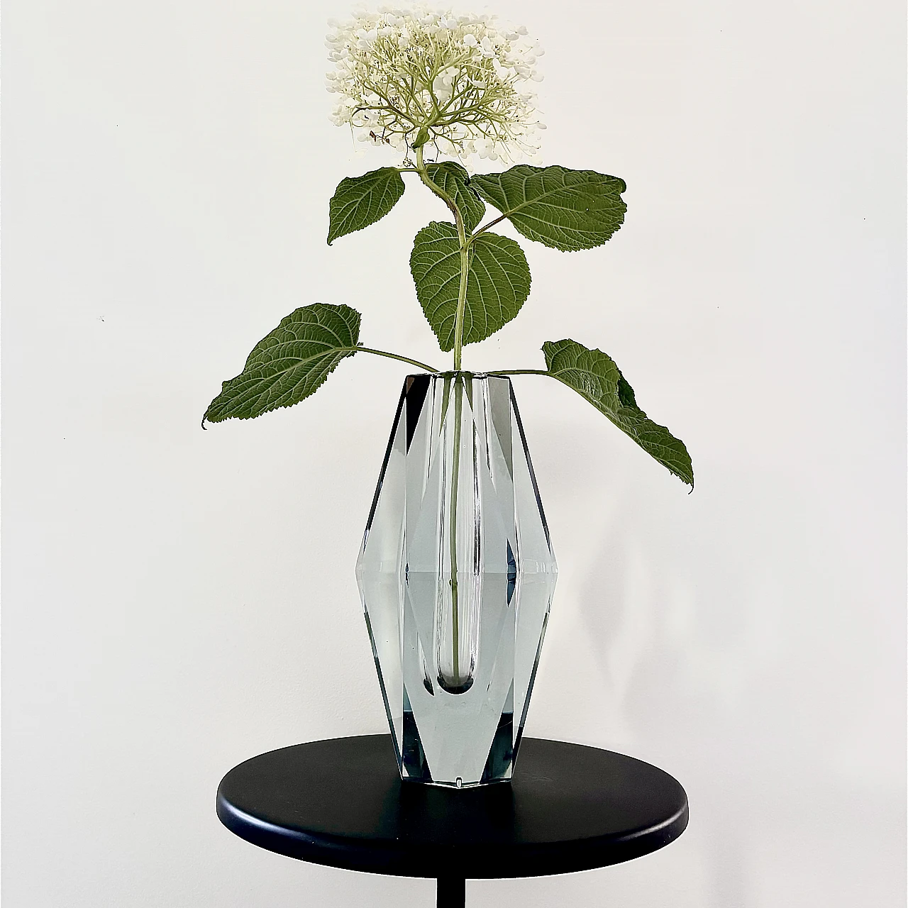 Diamant crystal vase by Asta Strömberg for Strömbergshyttan, 1960s 7