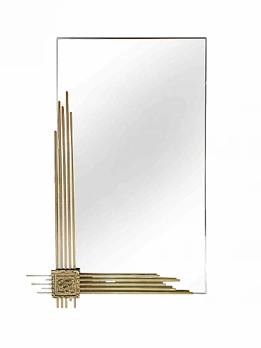 Angelo Brotto, Vintage Wall Mirror 1960s-1970s