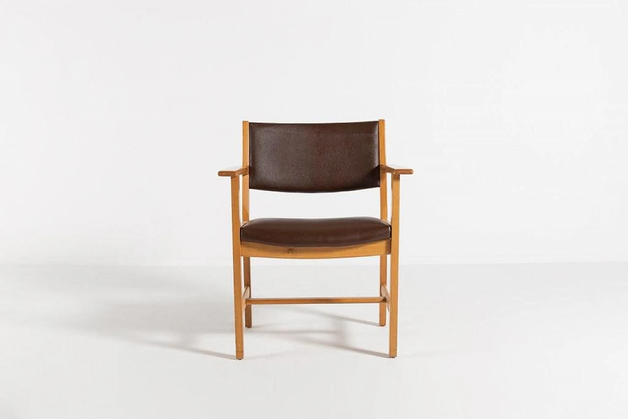 Poltrona di Hans Wegner per Getama, anni '70 3