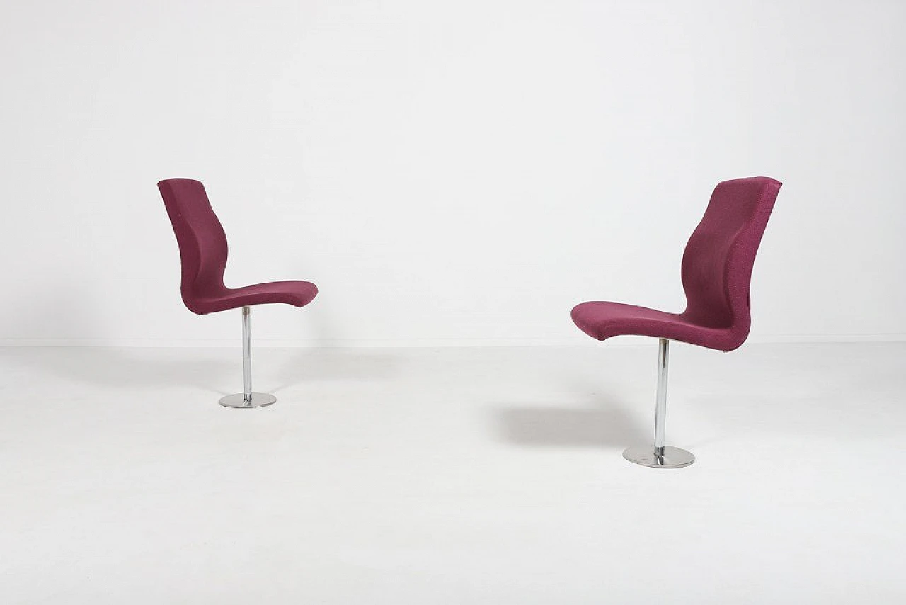 Pair of Oxford chairs by Arne Jacobsen for Fritz Hansen, 1960s 2