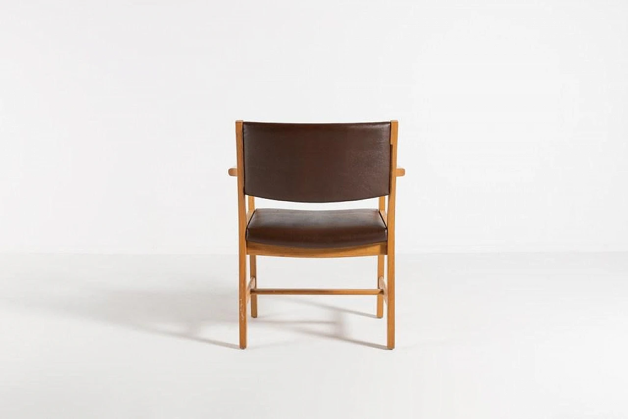 Poltrona di Hans Wegner per Getama, anni '70 7