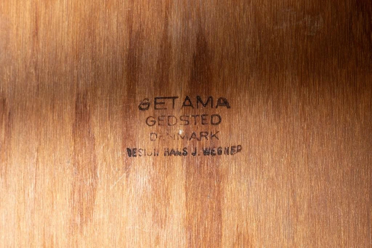 Poltrona di Hans Wegner per Getama, anni '70 12