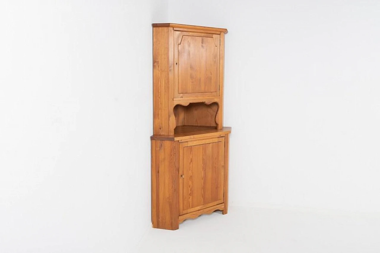 Lovö Corner Cabinet by Axel Einar Hjorth for Nordiska Kompaniet, 40s 4