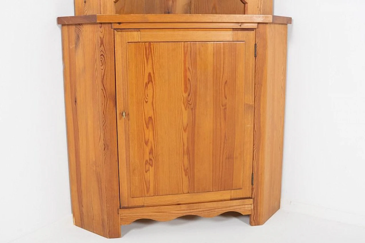 Lovö Corner Cabinet by Axel Einar Hjorth for Nordiska Kompaniet, 40s 5