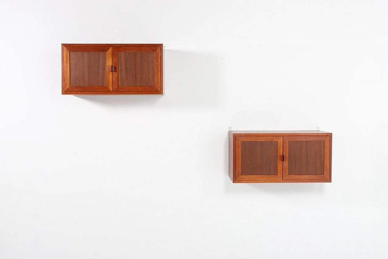 Pair of Danish Wall Cabinets by Johannes Andersen, 1960s 3