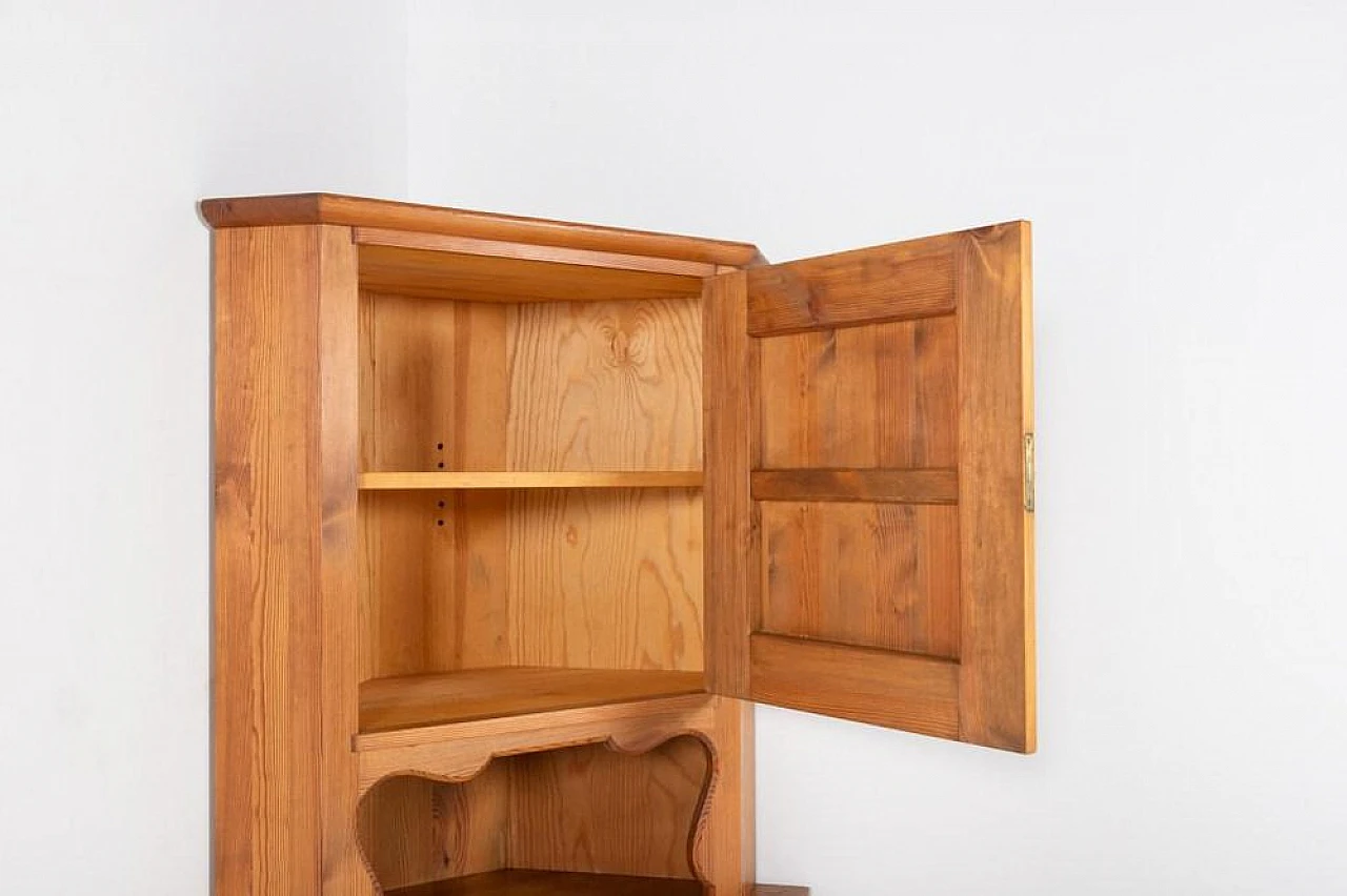 Lovö Corner Cabinet by Axel Einar Hjorth for Nordiska Kompaniet, 40s 9