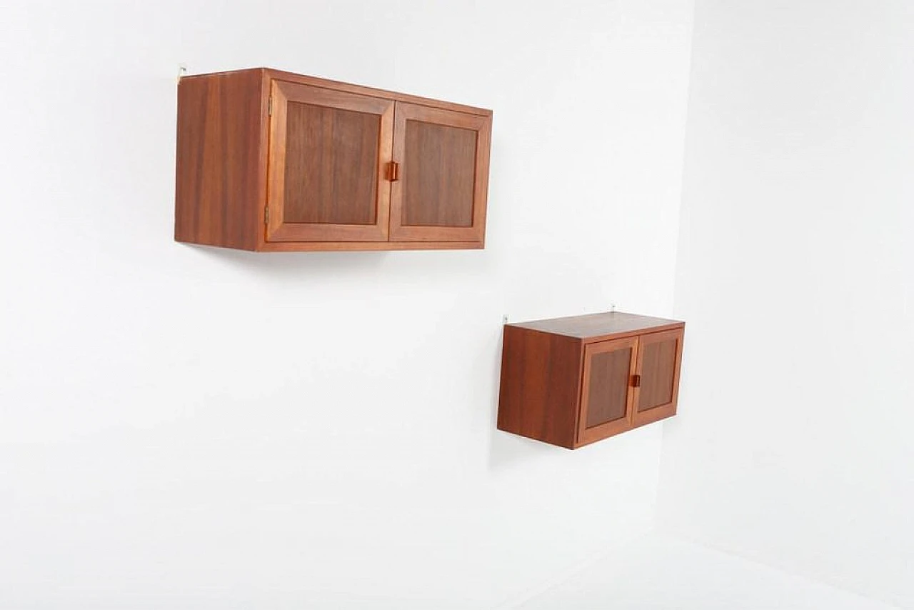 Pair of Danish Wall Cabinets by Johannes Andersen, 1960s 9