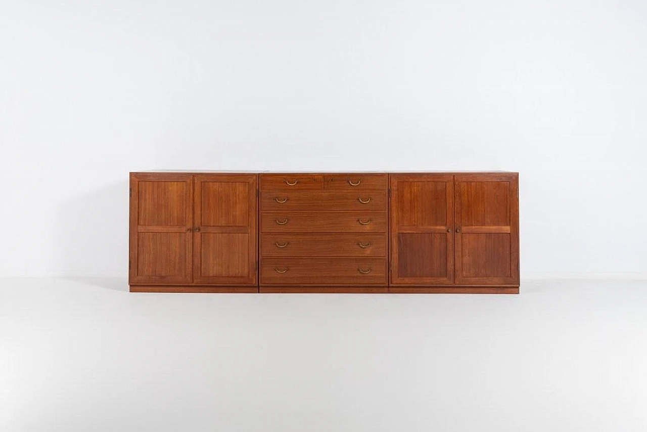 3 Cabinets by Tove & Edvard Kindt-Larsen for Thorald Madsens, 1950s 1