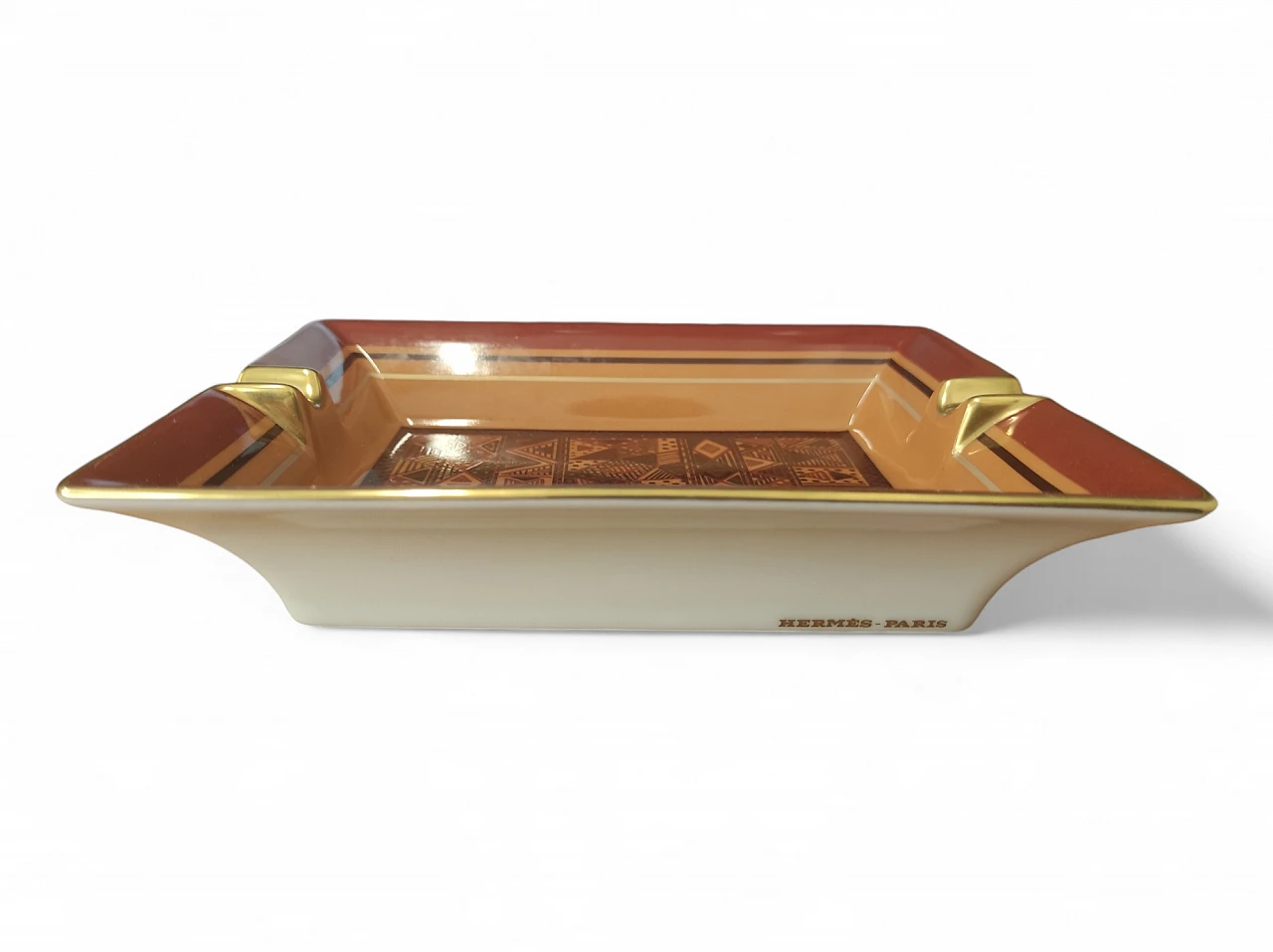 Porcelain ashtray by Hermès, 1980s 3